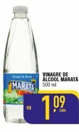 Mercantil Rodrigues Vinagre de álcool maratá 500ml oferta