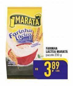 Mercantil Rodrigues Farinha láctea maratá 230g oferta
