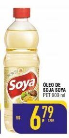 Mercantil Rodrigues Óleo de soja soya 900ml oferta