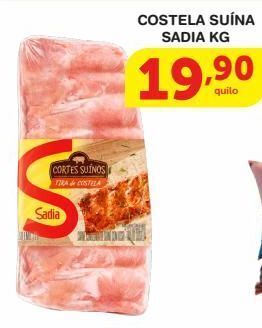 Roldão Costela suína sadia kg oferta