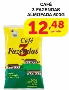 Roldão Café 3 fazendas 500g oferta