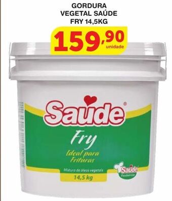 Gordura vegetal saúde fry 14,5kg