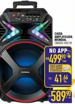 Mercantil Rodrigues Caixa amplificada mondial oferta