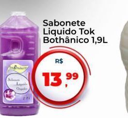 Tonin Superatacado Sabonete líquido tok bothãnico 1,9l oferta