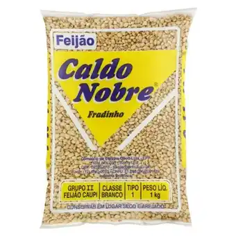 Feijão fradinho branco tipo 1 caldo nobre 1kg