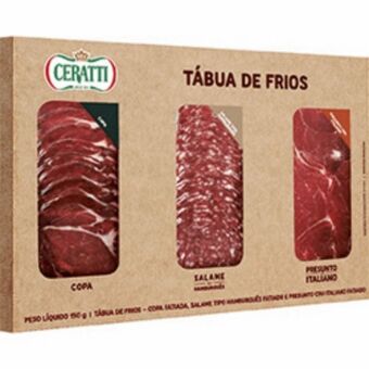 Supermercado Dalben Tabua de frios ceratti 150g oferta