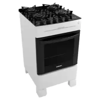Leroy Merlin Fogão 4 bocas a gás itatiaia electra glass mesa de vidro e acendimento automático branco bivolt oferta