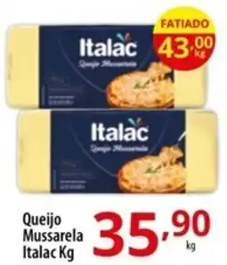 Chocolândia Queijo Mussarela Italac Kg oferta