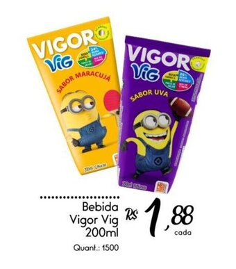 Giassi Supermercados Bebida Vigor Vig 200ml oferta