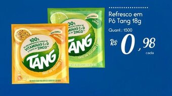Giassi Supermercados Refresco em Pó Tang 18g oferta