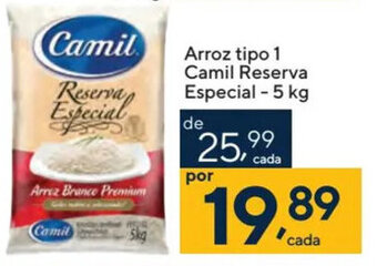 Coop Arroz tipo 1 Camil Reserva Especial - 5 kg oferta