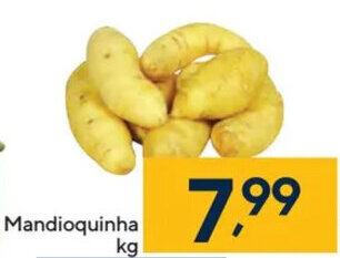 Coop Mandioquinha kg oferta