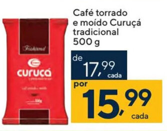 Coop Café torrado e moído Curuçá tradicional 500 g oferta