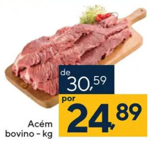 Coop Acém bovino - kg oferta