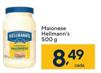 Coop Maionese Hellmann's 500 g oferta