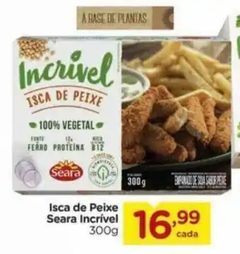 Carrefour Isca de Peixe Seara Incrivel 300g oferta