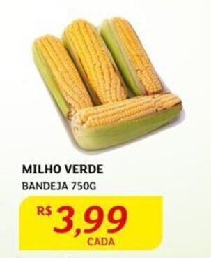 Assaí Atacadista MILHO VERDE BANDEJA 750G oferta