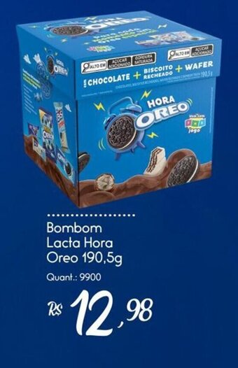 Giassi Supermercados Bombom Lacta Hora Oreo 190,5g oferta