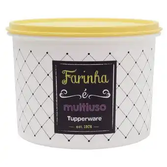 Tupper caixa farinha 1,8  kg bistrô