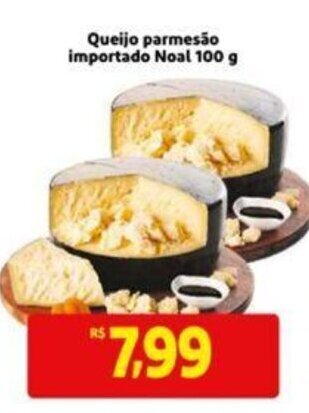 Extra Supermercado Queijo parmesão importado Noal 100 g oferta
