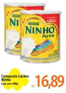 Atacadão Composto Lácteo Ninho Lata com 380g oferta