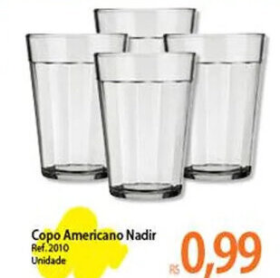 Atacadão Copo Americano Nadir Ref. 2010 Unidade oferta