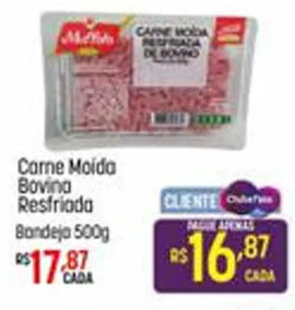 Muffato Carne Moida Bovina Resfriado Bandeja 500g oferta