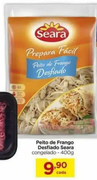 Carrefour Peito de Frango Desfiado Seara 400g oferta