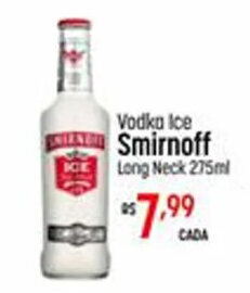 Muffato Vodka Ice Smirnoff Long Neck 275ml oferta