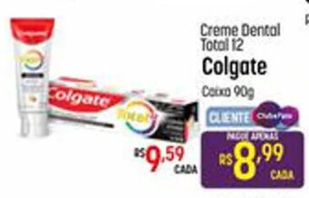 Muffato Creme Dental Total 12 Colgate 90g oferta