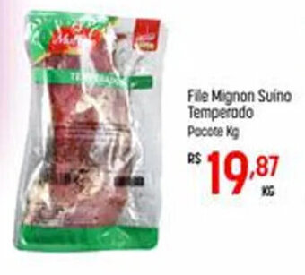 Muffato File Mignon Suino Temperado Pocote Kg oferta