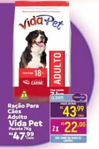 Muffato Ração Para Cães Adulto Vida Pet Pacote 7Kg oferta
