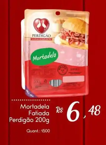 Giassi Supermercados Mortadela Fatiada Perdigão 200g oferta