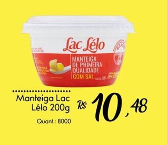 Giassi Supermercados Manteiga Lac Lélo 200g oferta