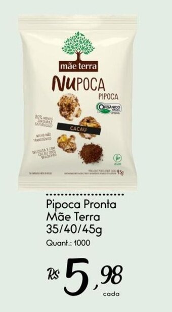 Giassi Supermercados Pipoca Pronta Mãe Terra 35/40/45g oferta