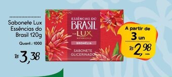 Giassi Supermercados Sabonete Lux Essências do Brasil 120g oferta