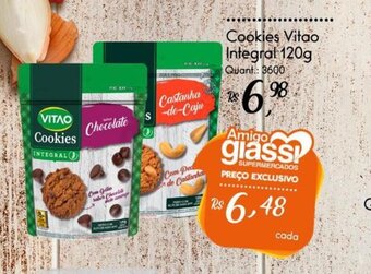 Giassi Supermercados Cookies Vitao Integral 120g oferta