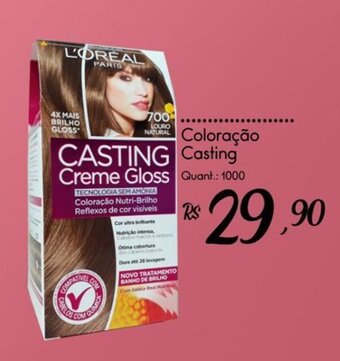 Giassi Supermercados Coloração Casting oferta