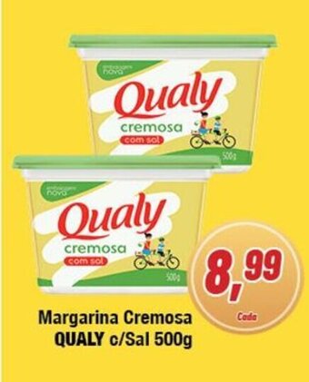 Rede Economia Margarina Cremosa QUALY c/Sal 500g oferta