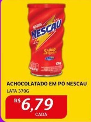 Assaí Atacadista ACHOCOLATADO EM PÓ NESCAU LATA 370G oferta