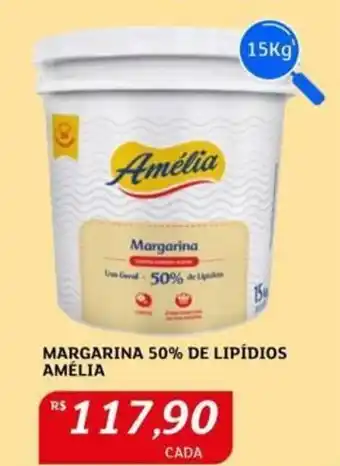 MARGARINA 50% DE LIPÍDIOS AMÉLIA 15kg