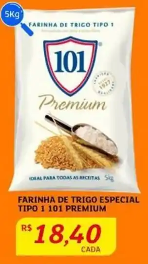 Assaí Atacadista FARINHA DE TRIGO TIPO 1 101 Premium oferta