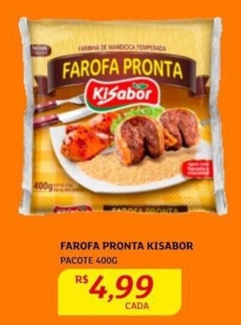 Assaí Atacadista FAROFA PRONTA Kisabor PACOTE 400G oferta