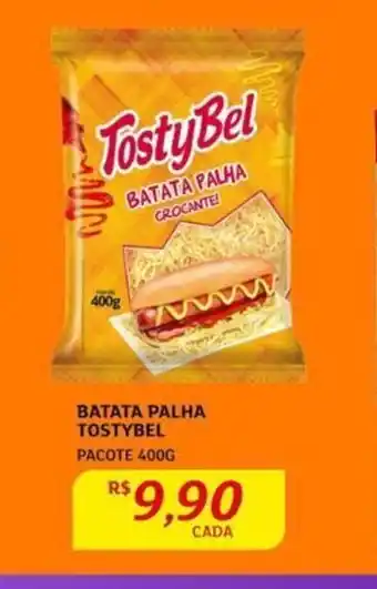Assaí Atacadista BATATA PALHA TOSTYBEL PACOTE 400G oferta