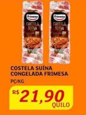 Assaí Atacadista COSTELA SUÍNA CONGELADA FRIMESA PC/KG oferta