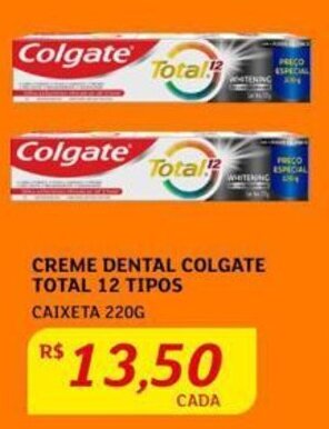 Assaí Atacadista CREME DENTAL COLGATE TOTAL 12 TIPOS oferta