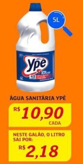 Assaí Atacadista ÁGUA SANITÁRIA YPÉ 5L oferta