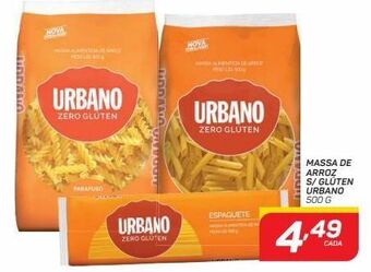 GBarbosa Massa de arroz s/ glúten urbano 500g oferta