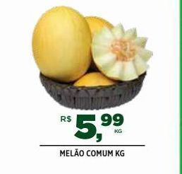 DB Supermercados Melão comum kg oferta