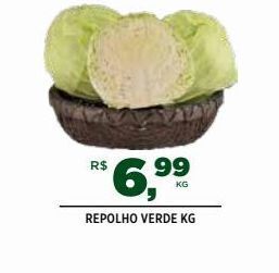Repolho verde kg